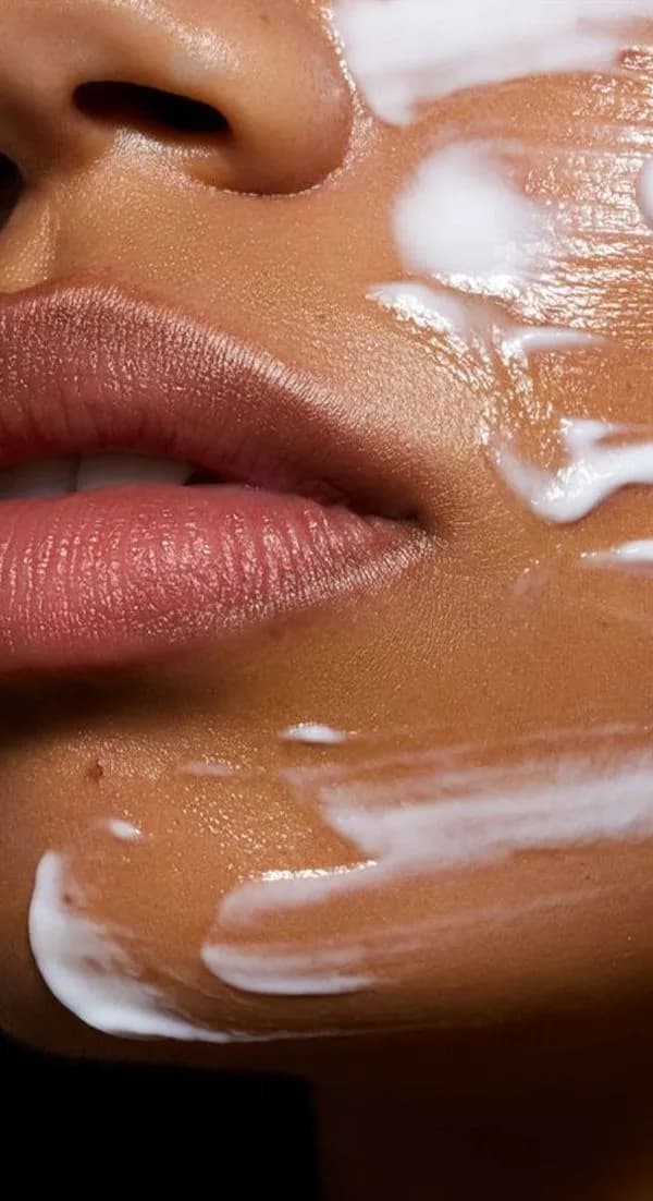 cremas, mujer aplicandose cremas- mujer de 10